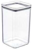 3 Adet 1,5 litre Kare Kristal Saklama Kabı - EP-147-3
