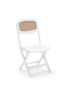 Plastik Katlanır Beyaz Sandalye - 2530W