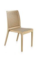 Rattan Çöl Beji Plastik Sandalye - 2523BEIGE