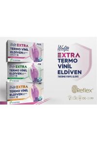 Mor Termo Vinil Eldiven (Small) - E670